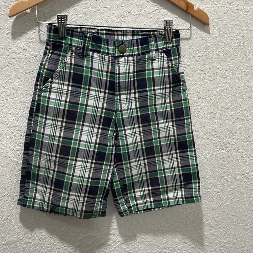 Gymboree blue and green boys set size 8 GUC ..